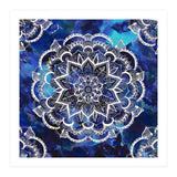 Queen Starring of Mandalas Navy (Print Only) thumbnail