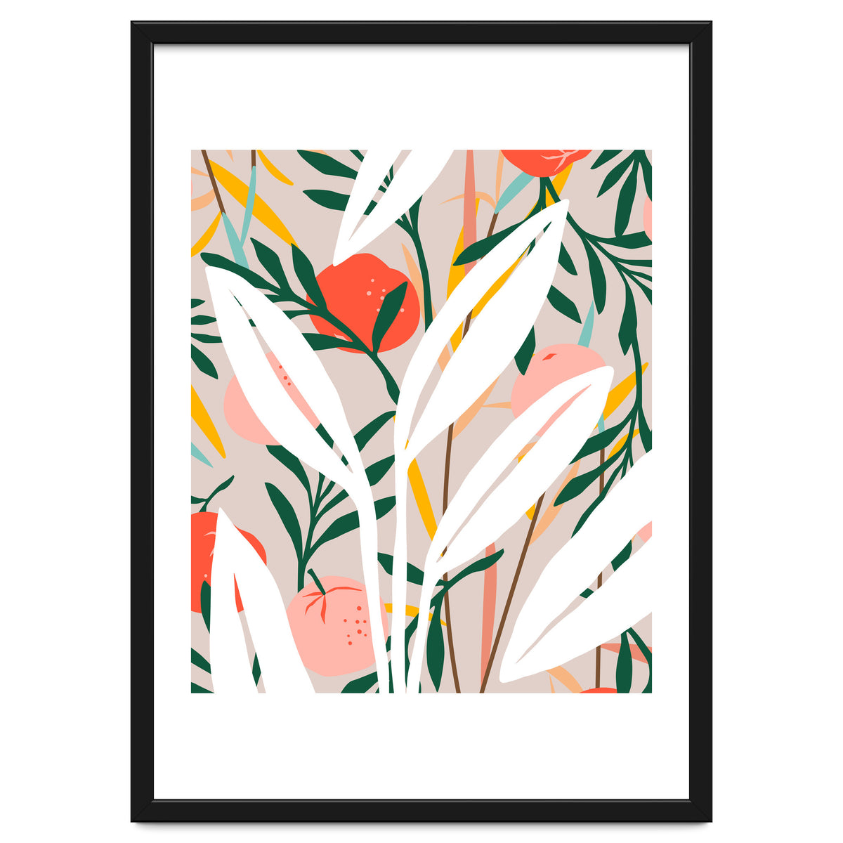 Abstract Plant Blush