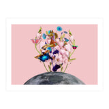 Moon Horse #collage (Print Only) thumbnail