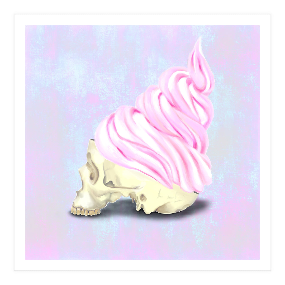 Ice Skull (Print Only)