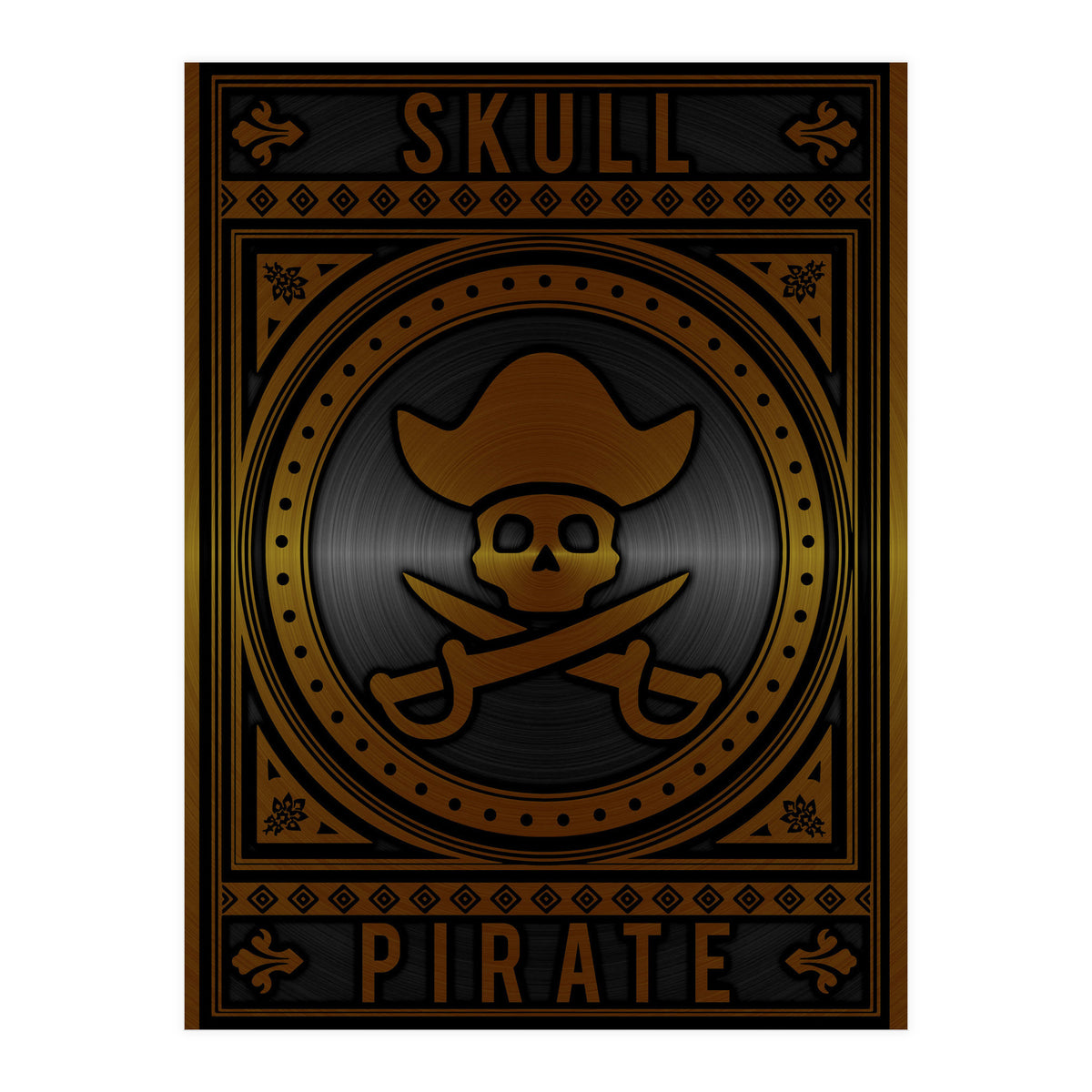 Skull Pirate (Print Only)