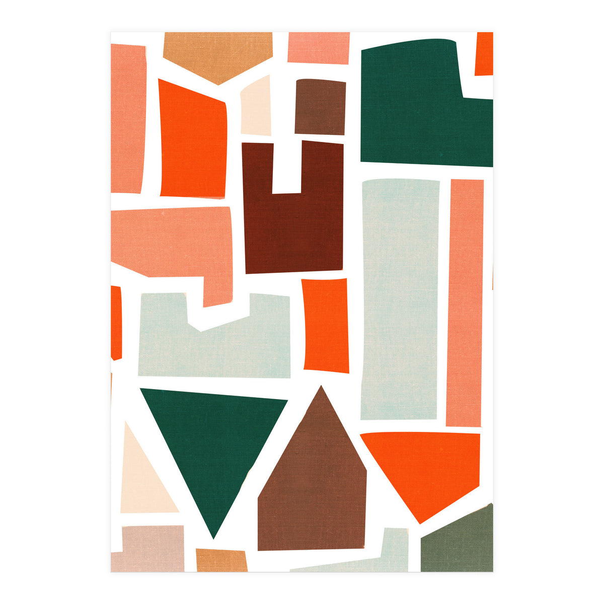 Navigate #Abstract Geometrical Pattern (Print Only)