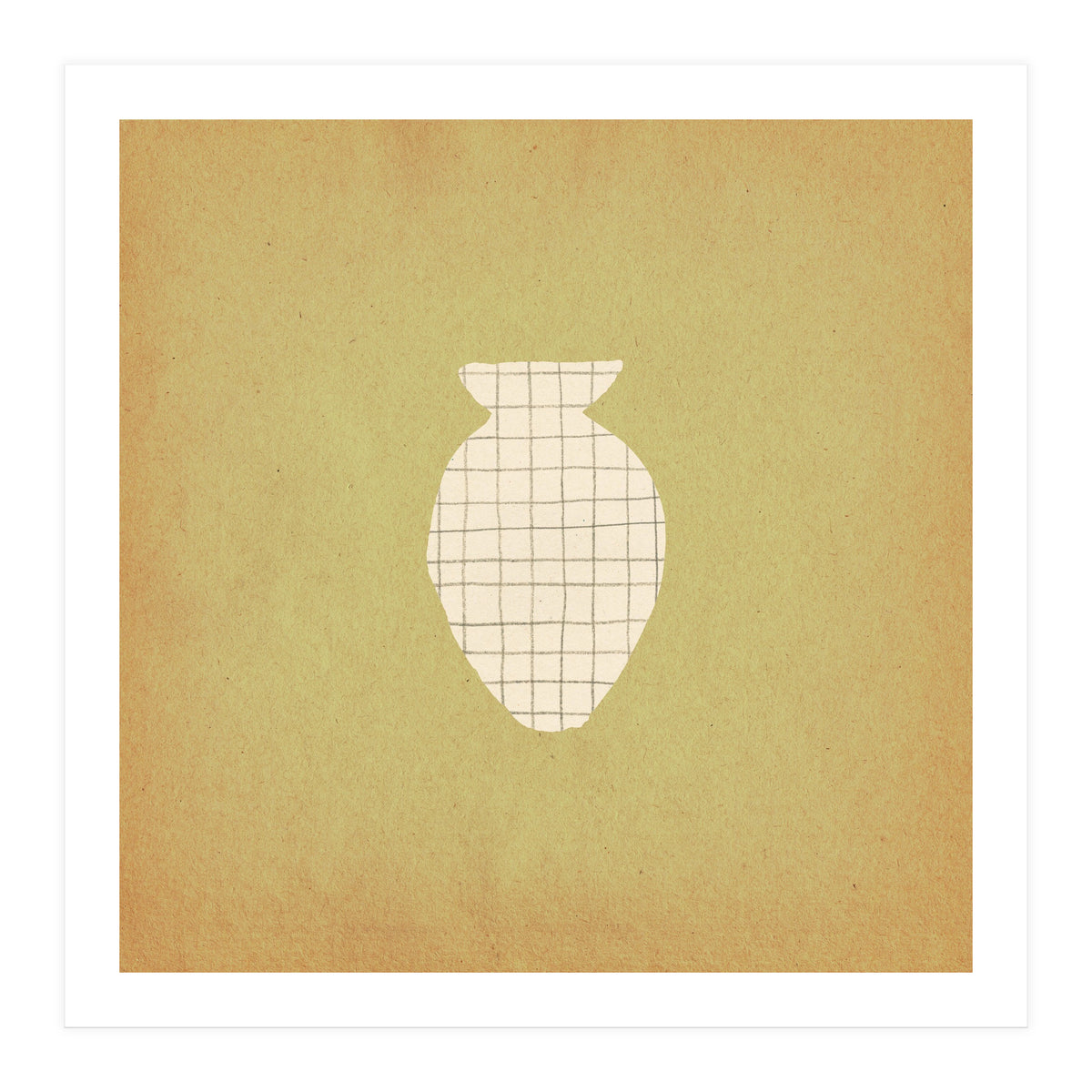 Checkered vase (Print Only)