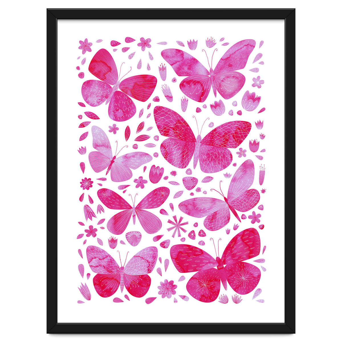 Pink Butterflies