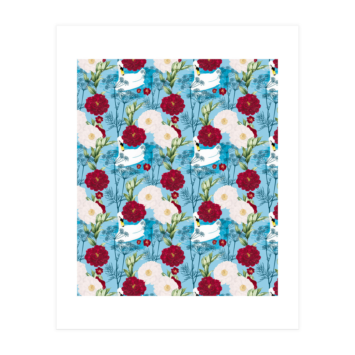 Swan Pond (Print Only)