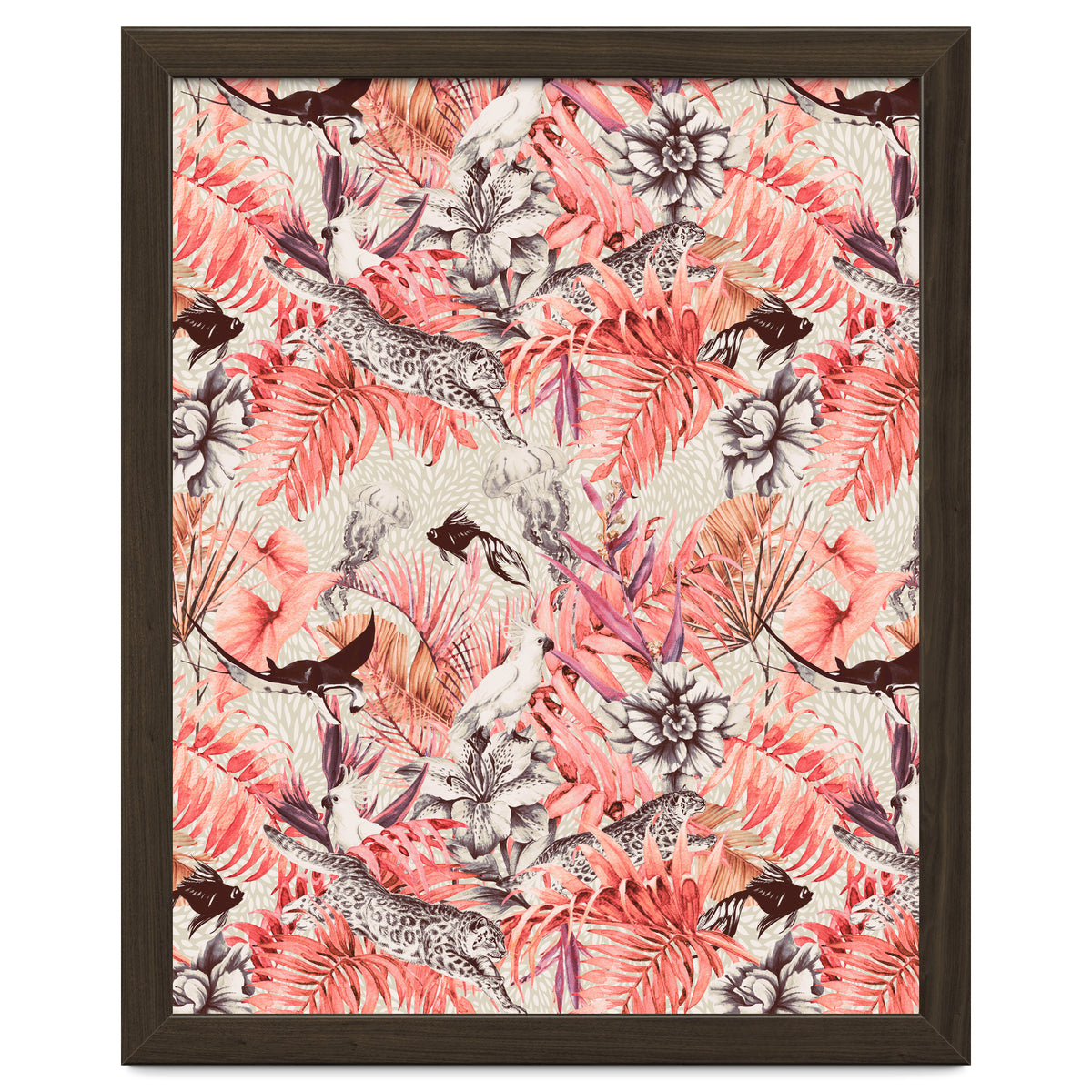 Tropical paradise pink