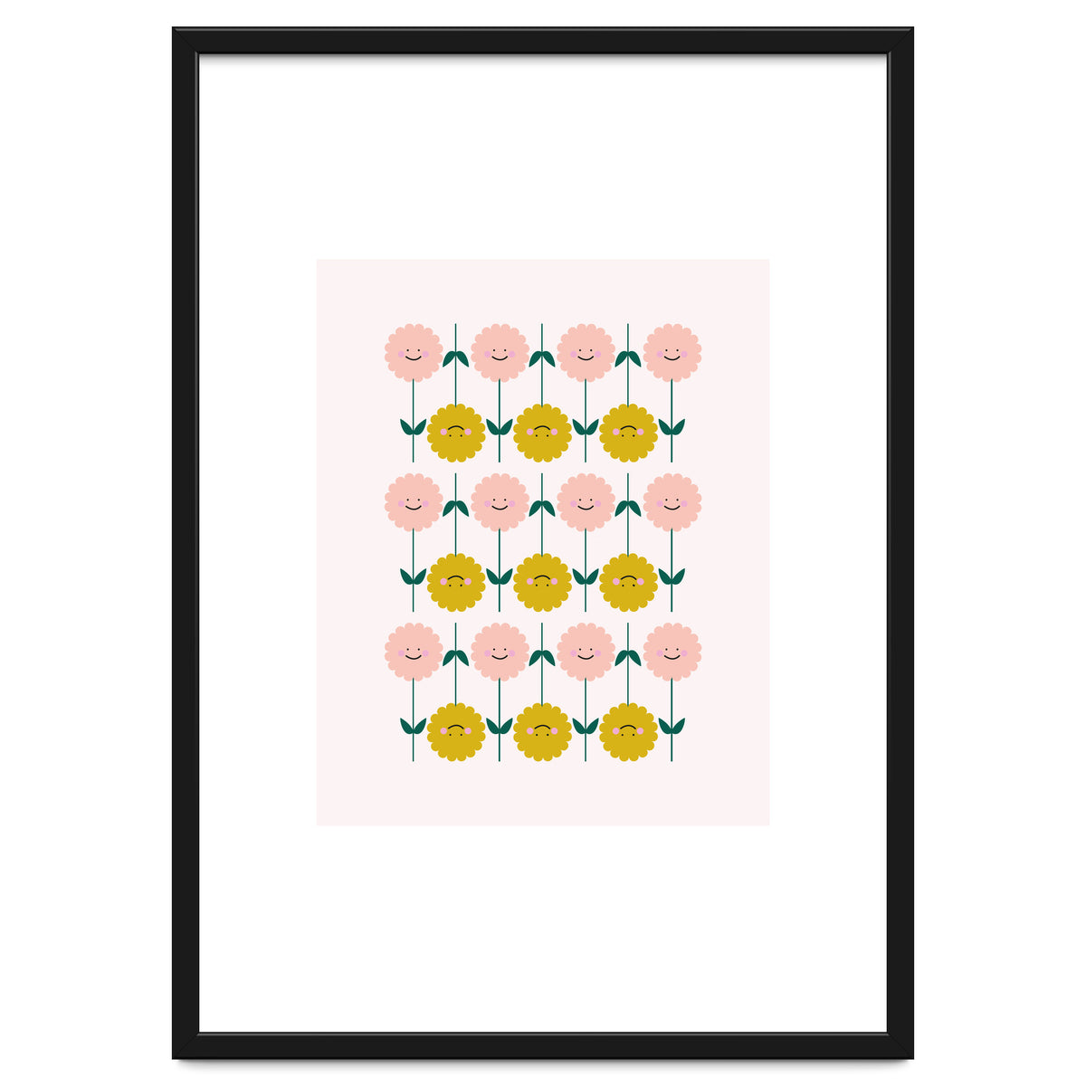 Smiling Flowers1 Rgb