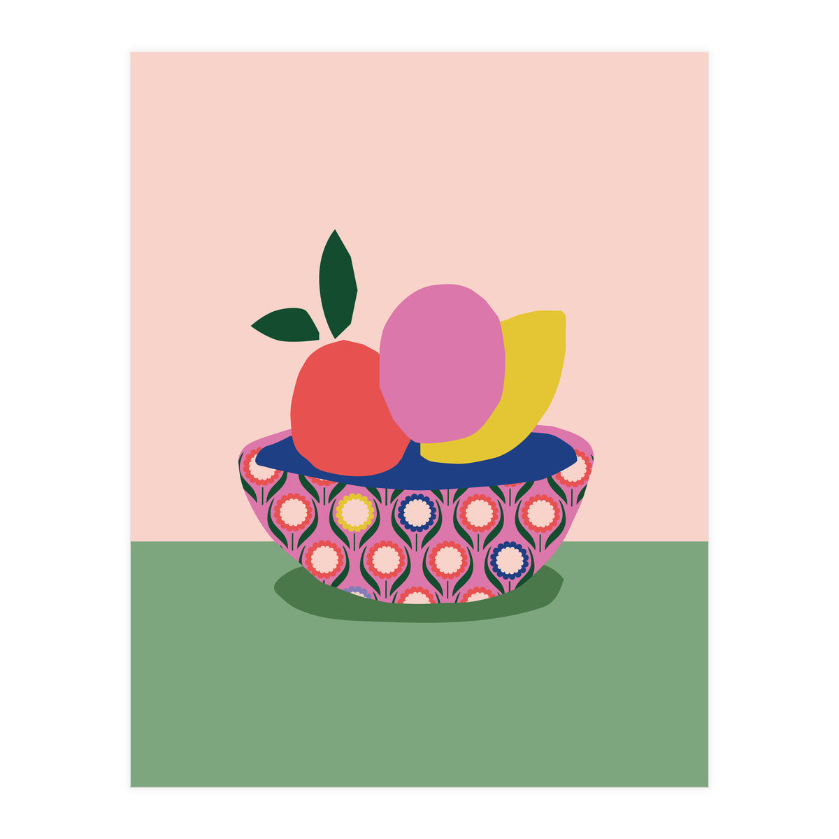 Fruits In Basket 4 Rgb (Print Only)