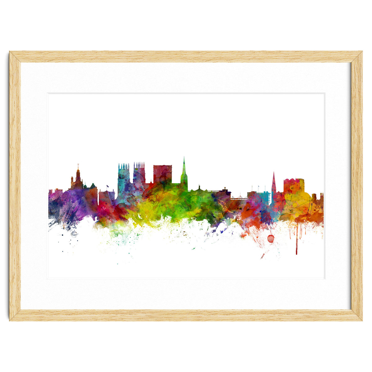 York England Skyline