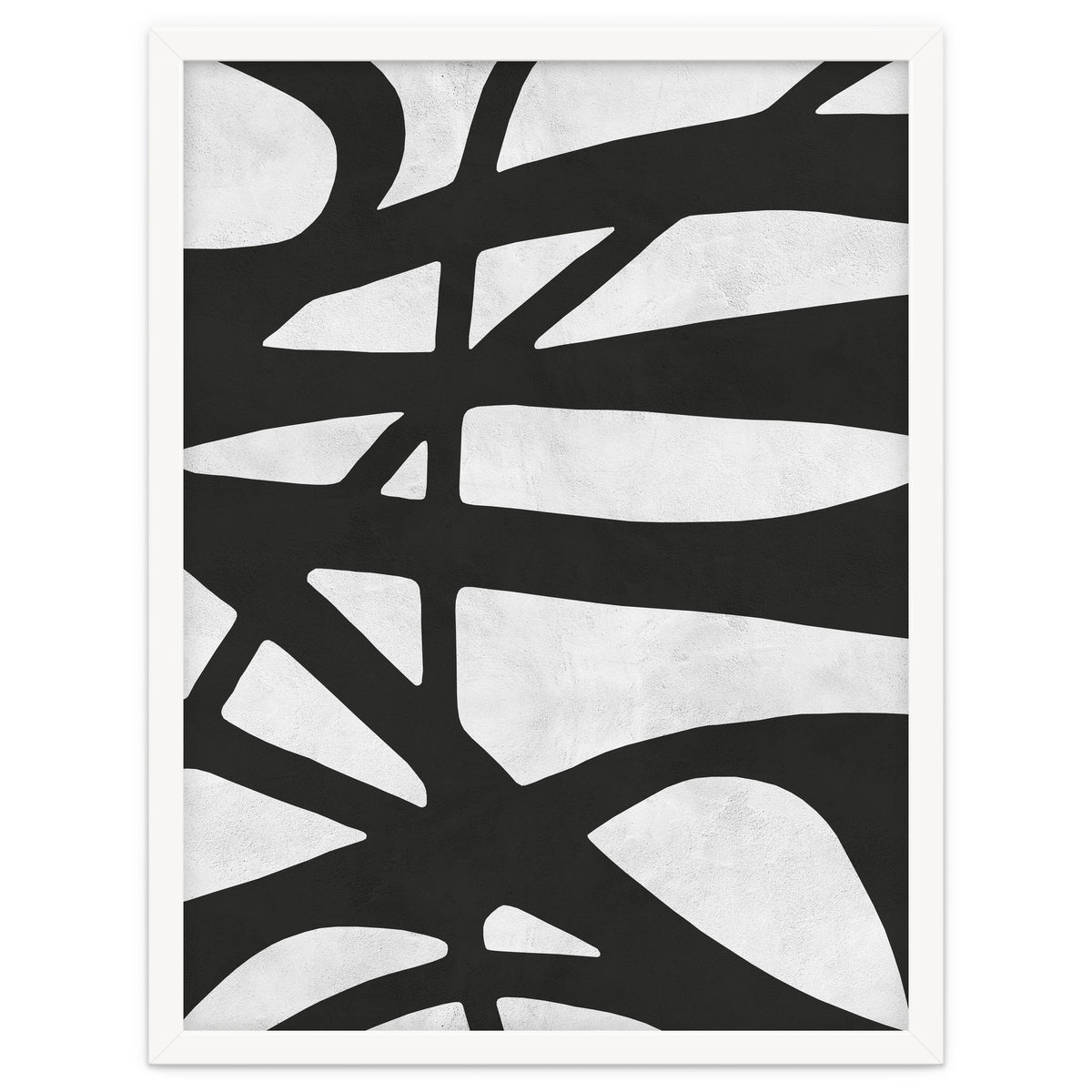 Expressionist black and white IV