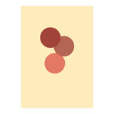 Red circles abstract (Print Only) thumbnail