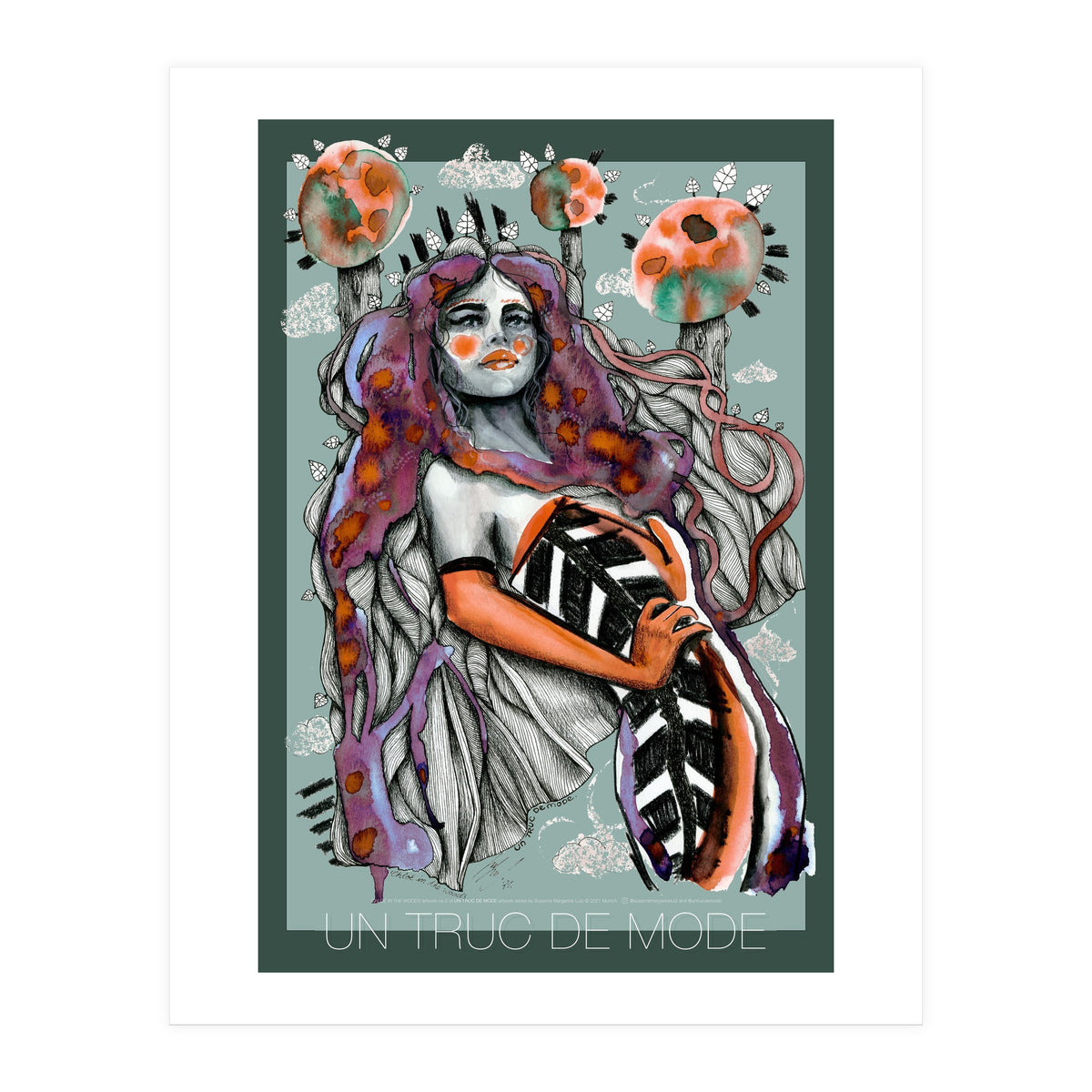 Chloé In The Woods (Print Only)