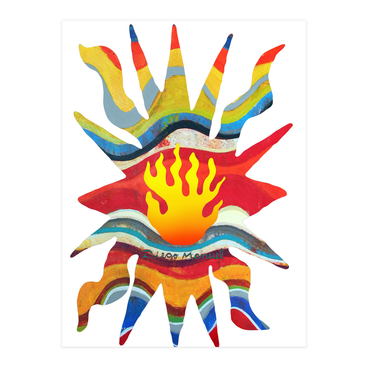 Fuego 32 Copia (Print Only)