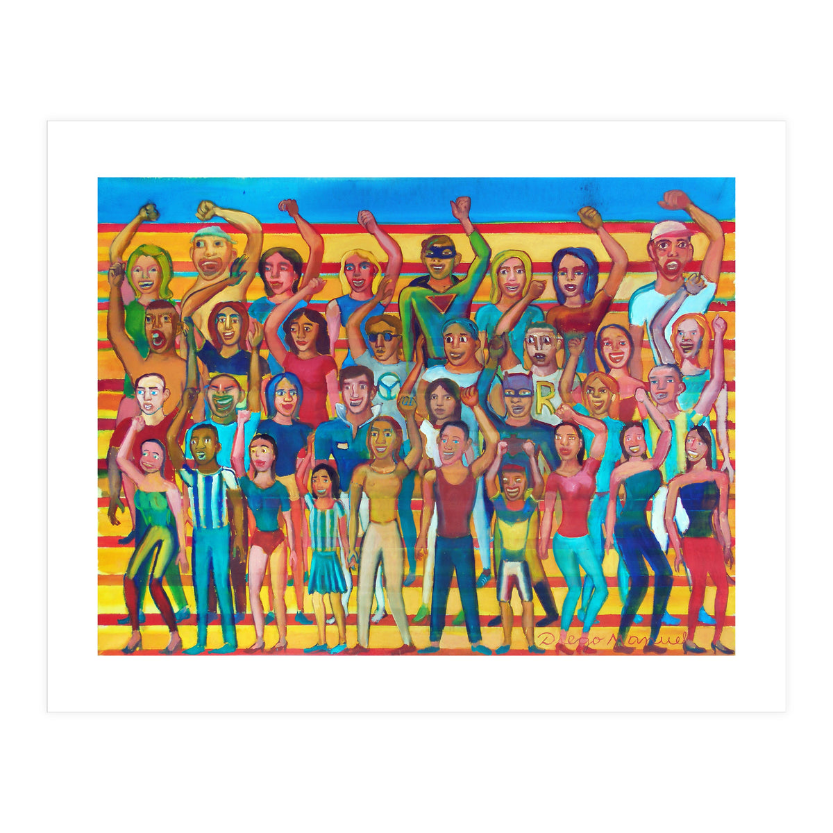 Hinchada Multicolor 2 (Print Only)