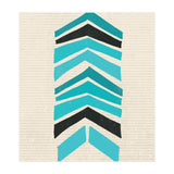 Retro Chevron Print Blue Variation (Print Only) thumbnail
