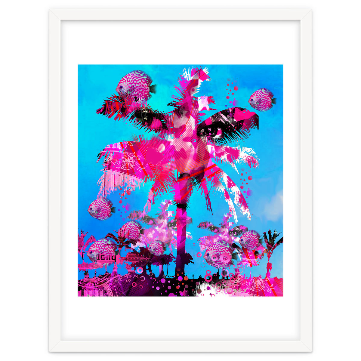 Pink Palm
