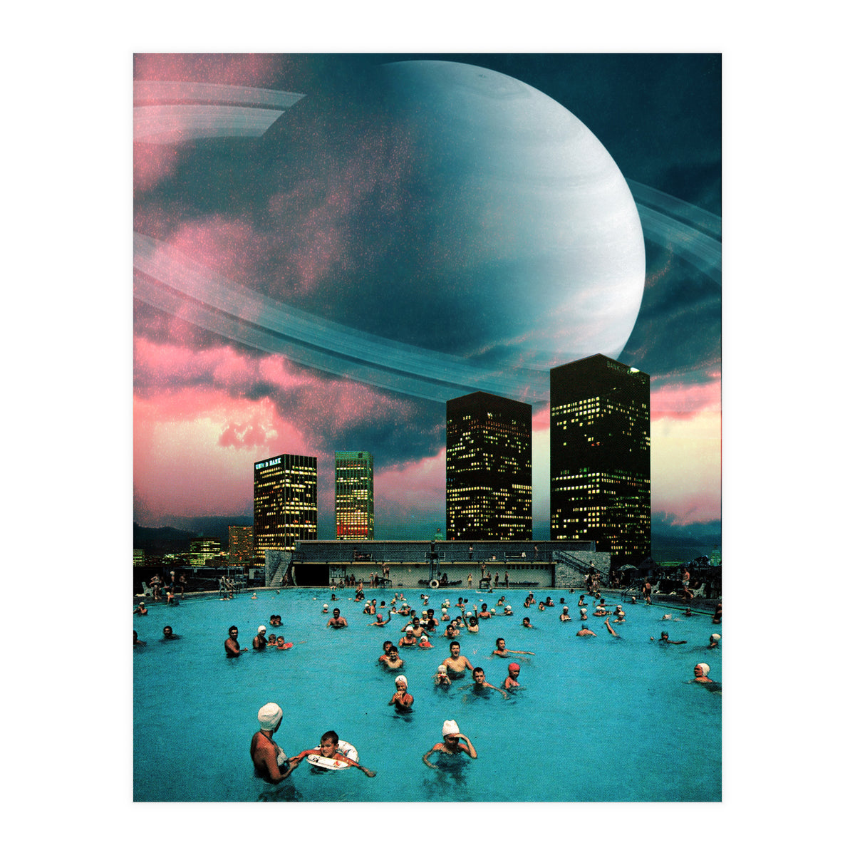 Evening Swim (Print Only)