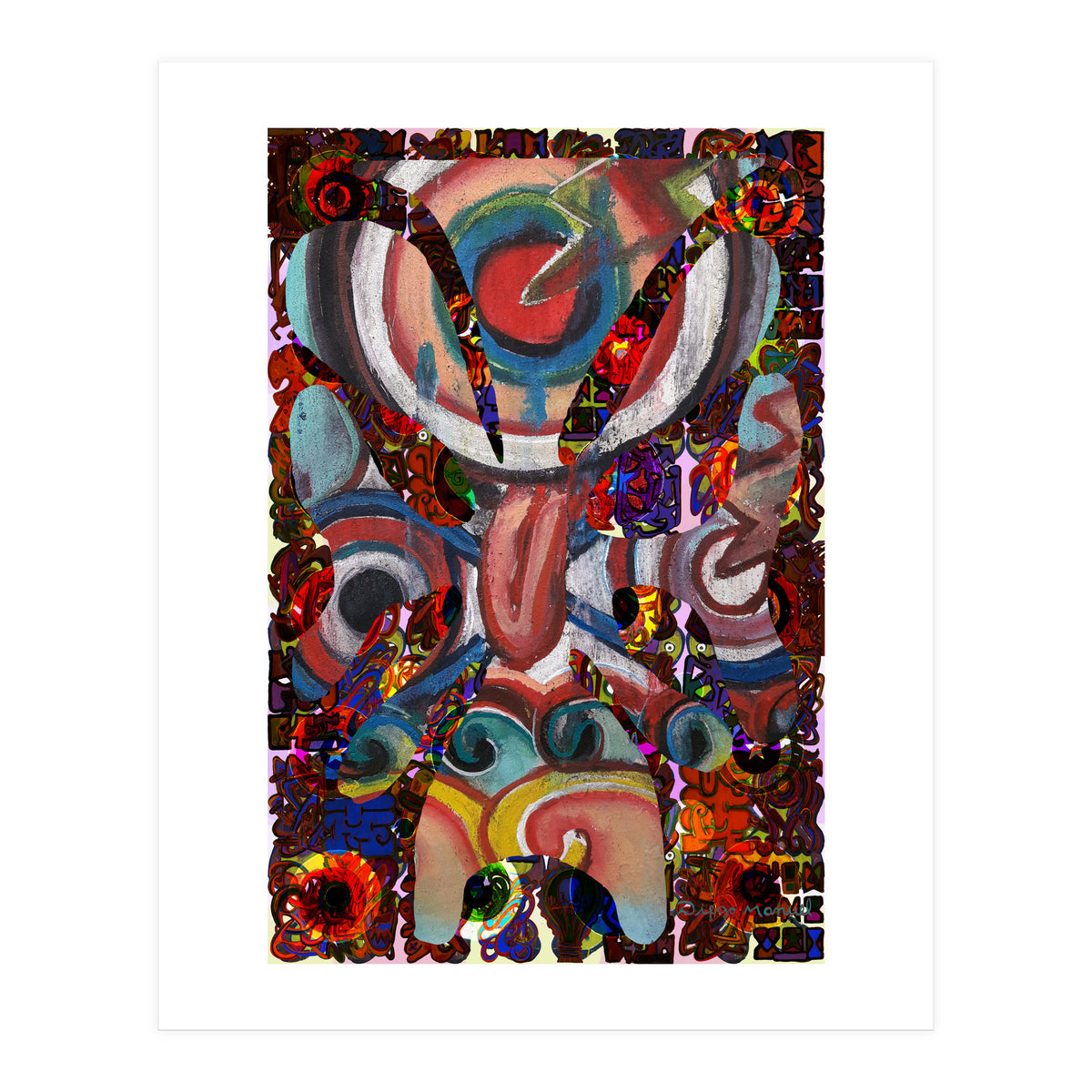 Pop Abstract 2023 Tapiz 27 (Print Only)