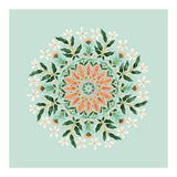 Floral Mandala | Mint Green (Print Only) thumbnail