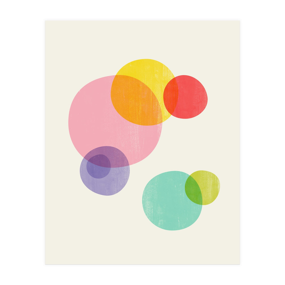 Rainbow Bubbles (Print Only)