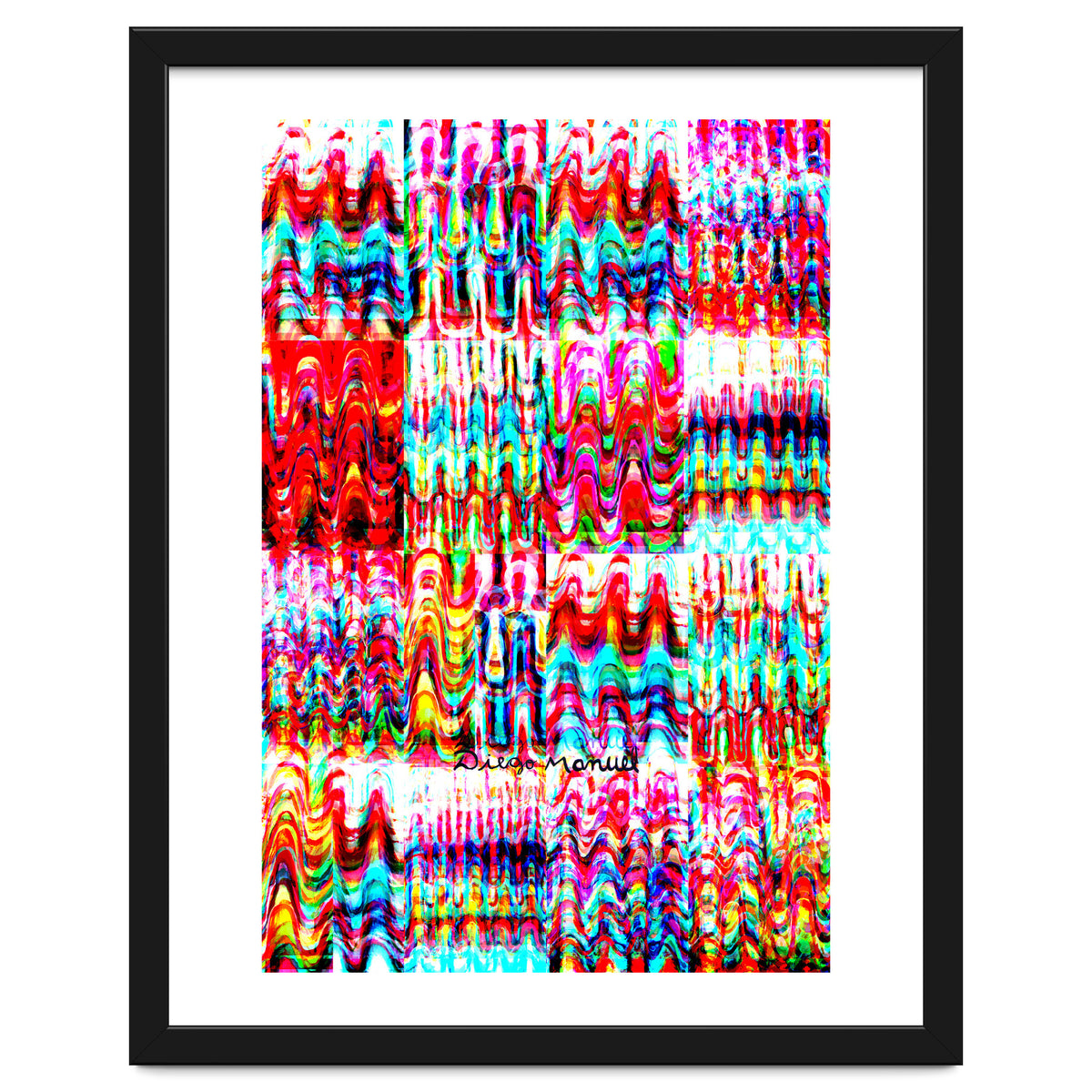 Pop abstract color full