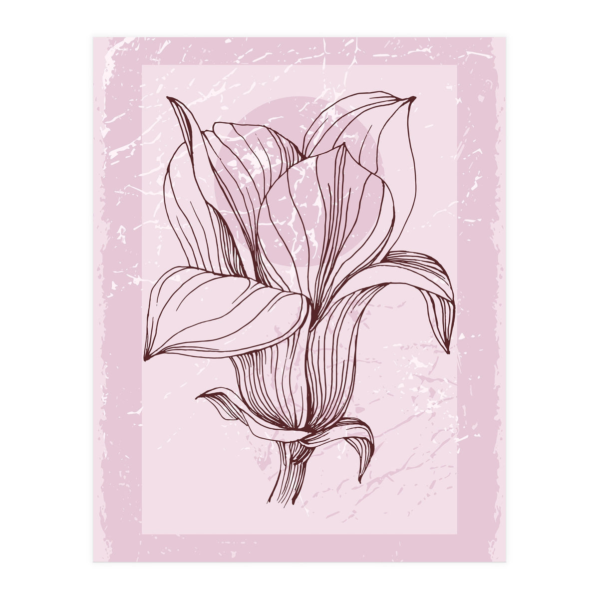 Magnolia - Minimal Contemporary Botanical Floral (Print Only)