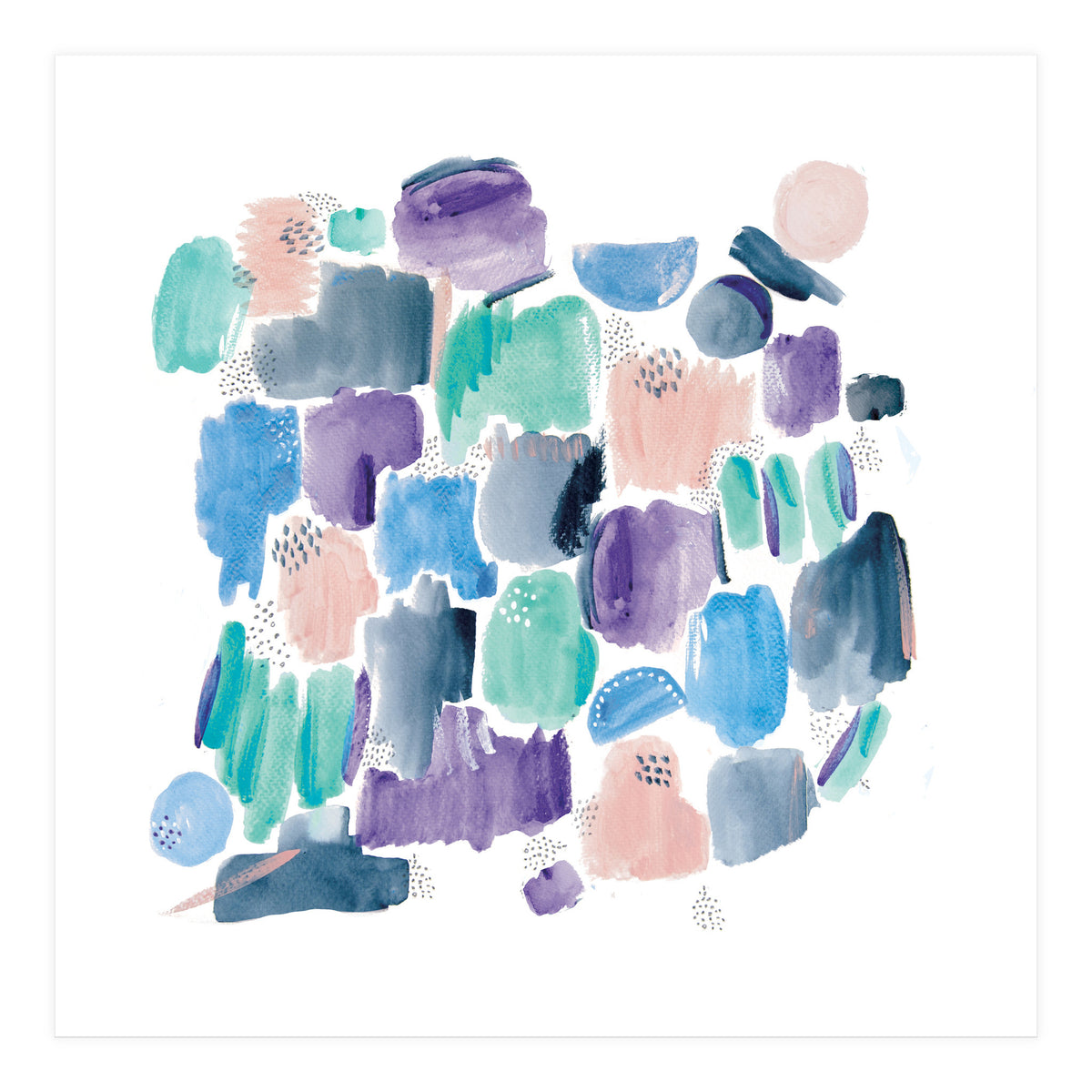 Abstract Shapes A (Print Only)