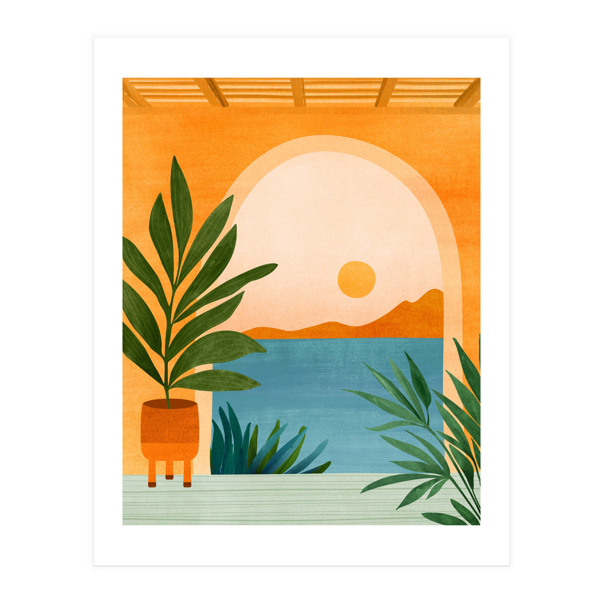 Riviera Villa View (Print Only)