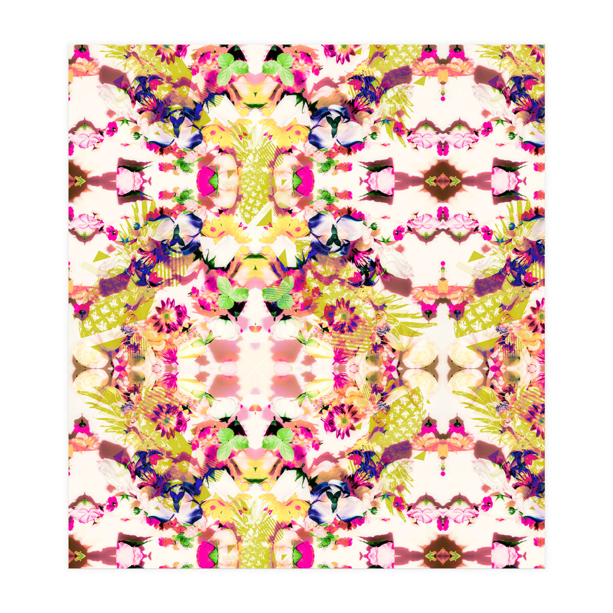 Painting mosaic - Abstract nature  (Print Only)