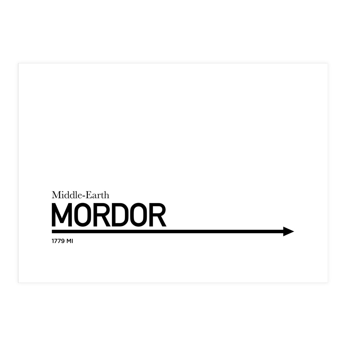 TO MORDOR (Print Only)