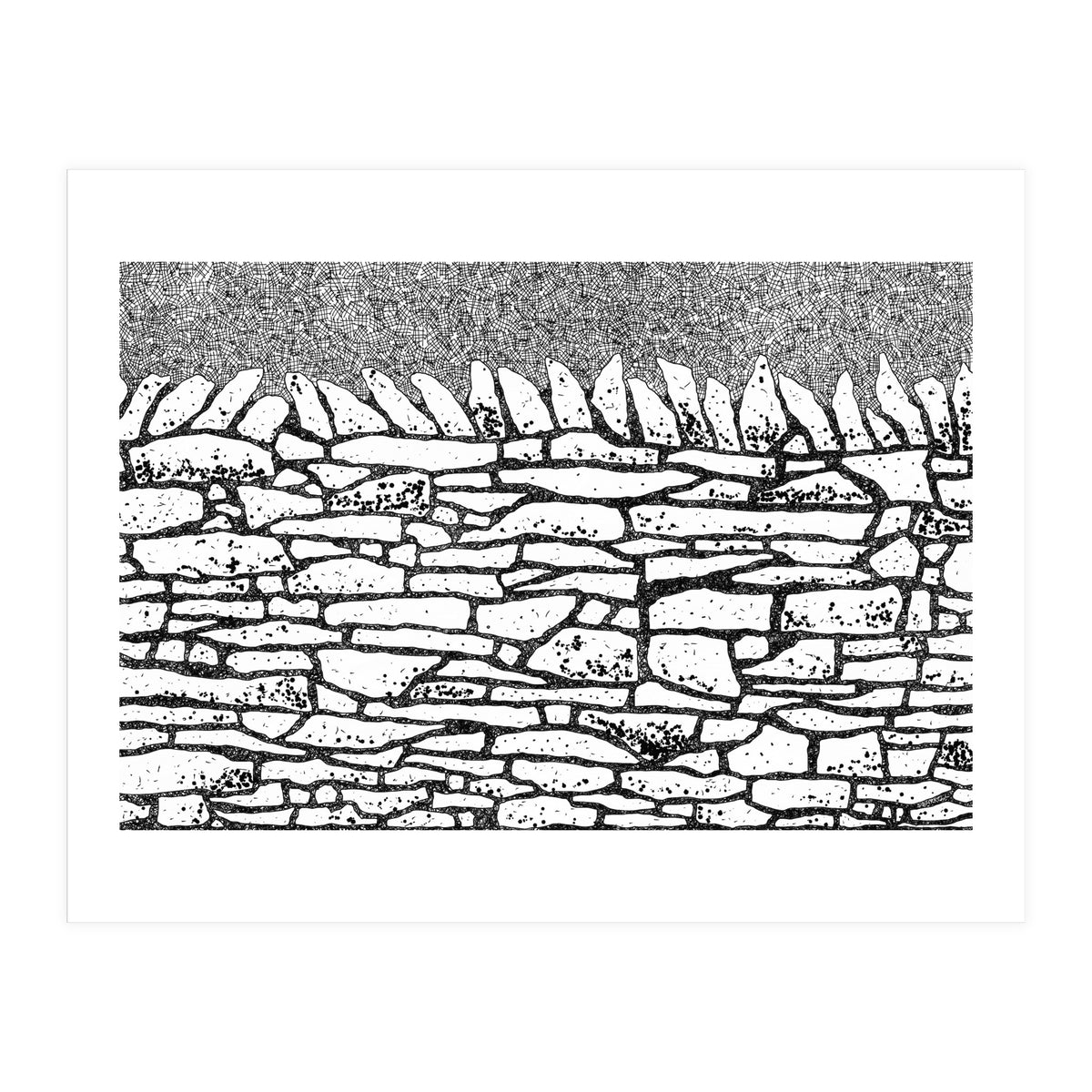 Stone Wall (Print Only)