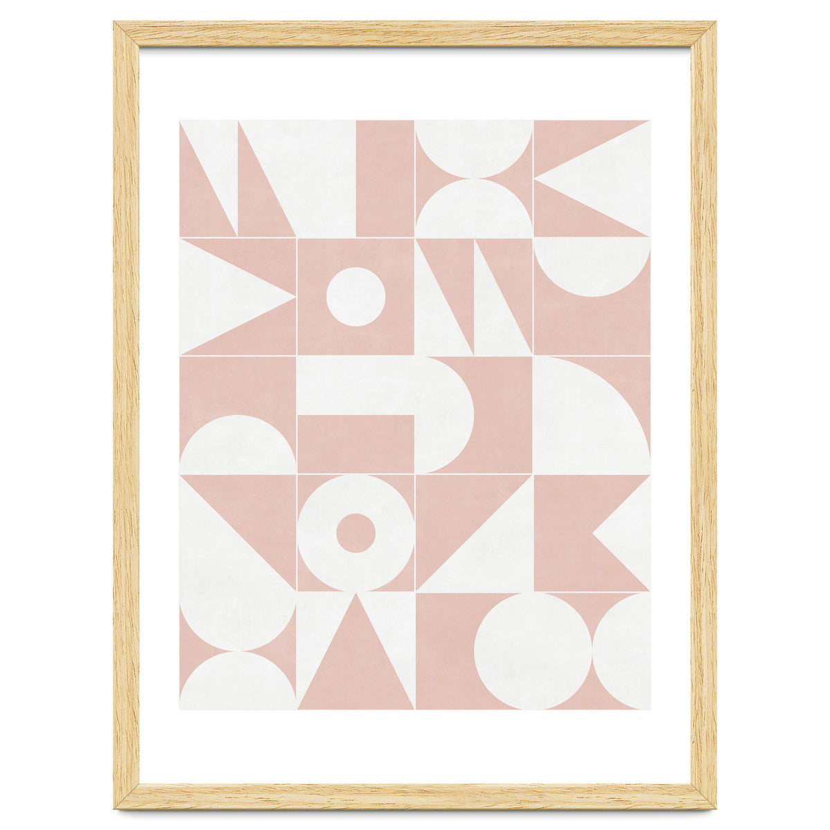 My Favorite Geometric Patterns No.11 - Pale Pink