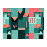 Green Klee houses (Print Only) thumbnail