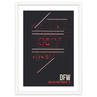 Dallas/Fort Worth Airport Layout