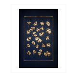 Golden Gingko Leafes (Print Only) thumbnail