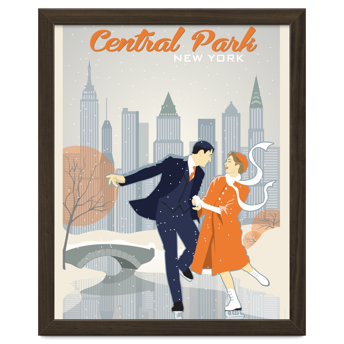 Skating in Central Park