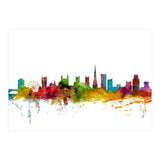 Bristol England Skyline (Print Only) thumbnail