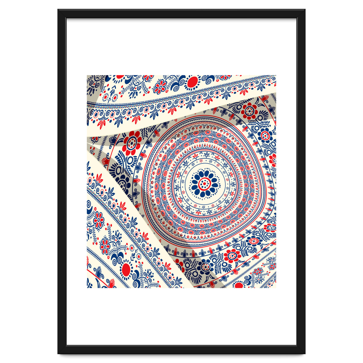 Romanian embroidery background 43