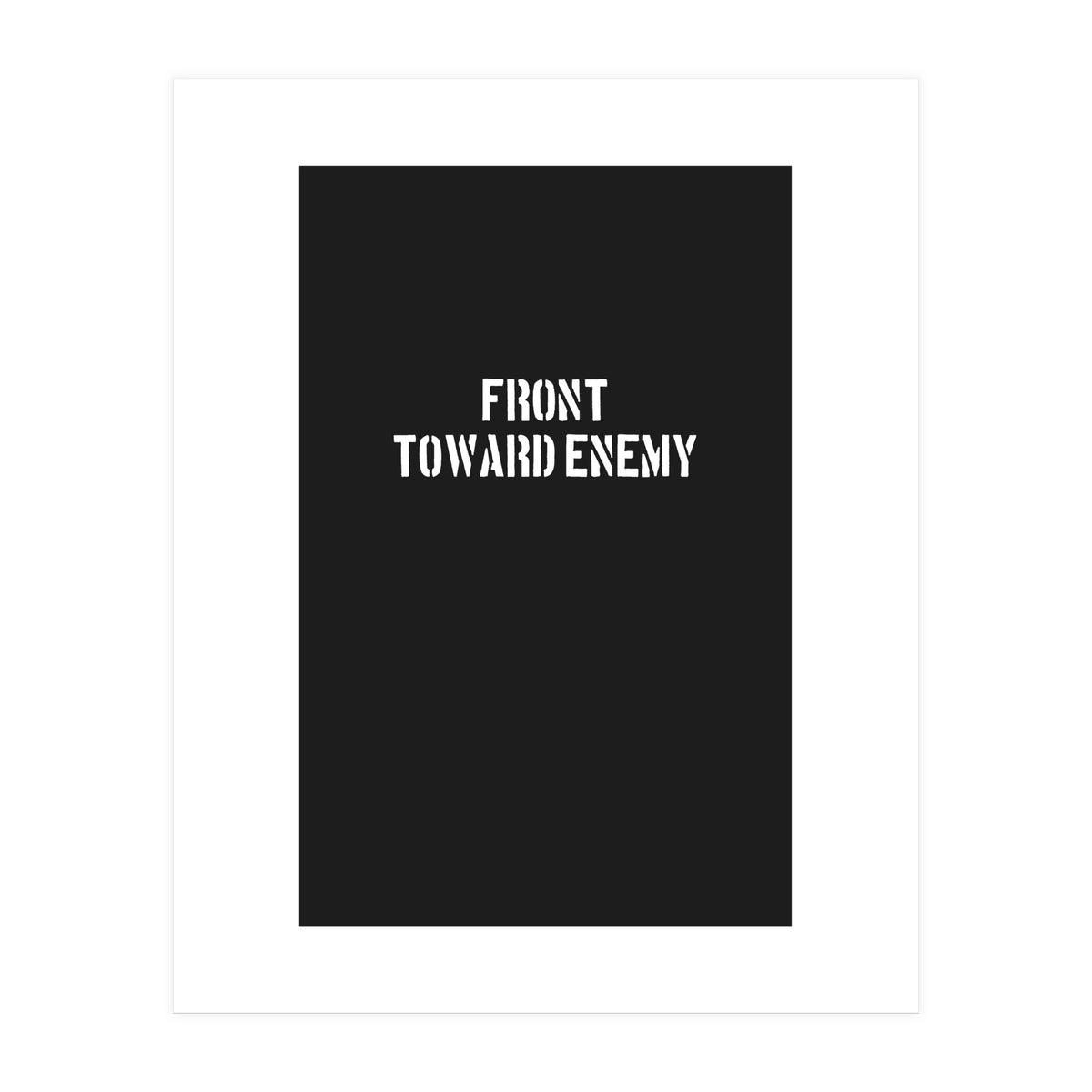 TOWARD ENEMY (Print Only)