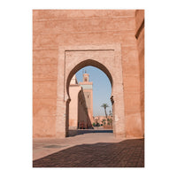 Marrakech Mosque (Print Only)