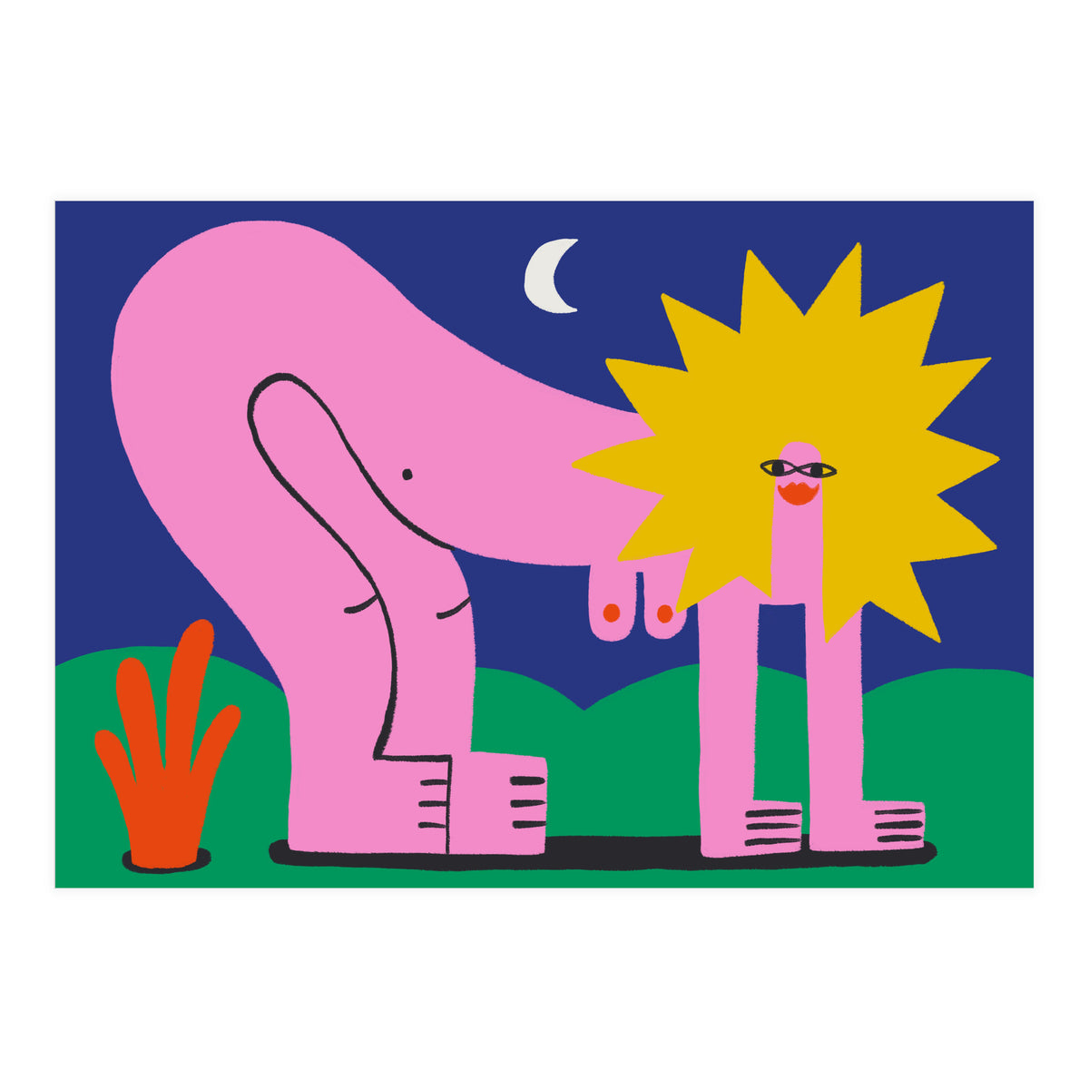 Hear Me Roar Leo (Print Only)