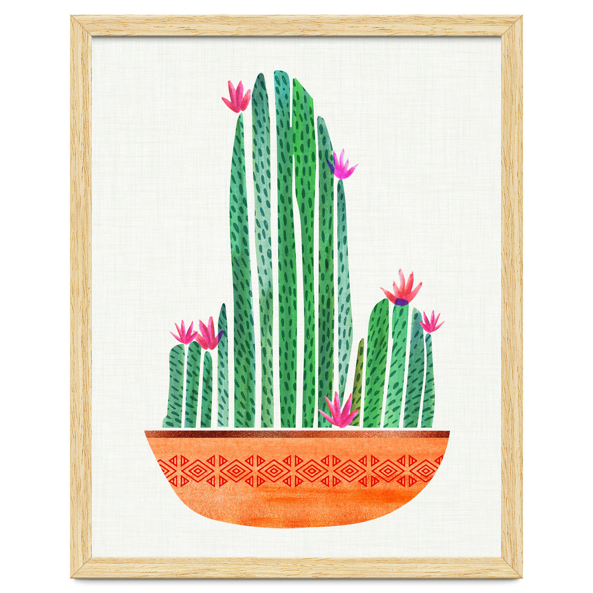 Tiny Cactus Blossoms