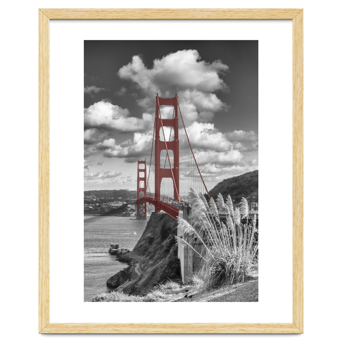 SAN FRANCISCO Golden Gate Bridge | colorkey