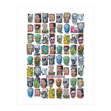 Calaveras Y Fridas (Print Only) thumbnail