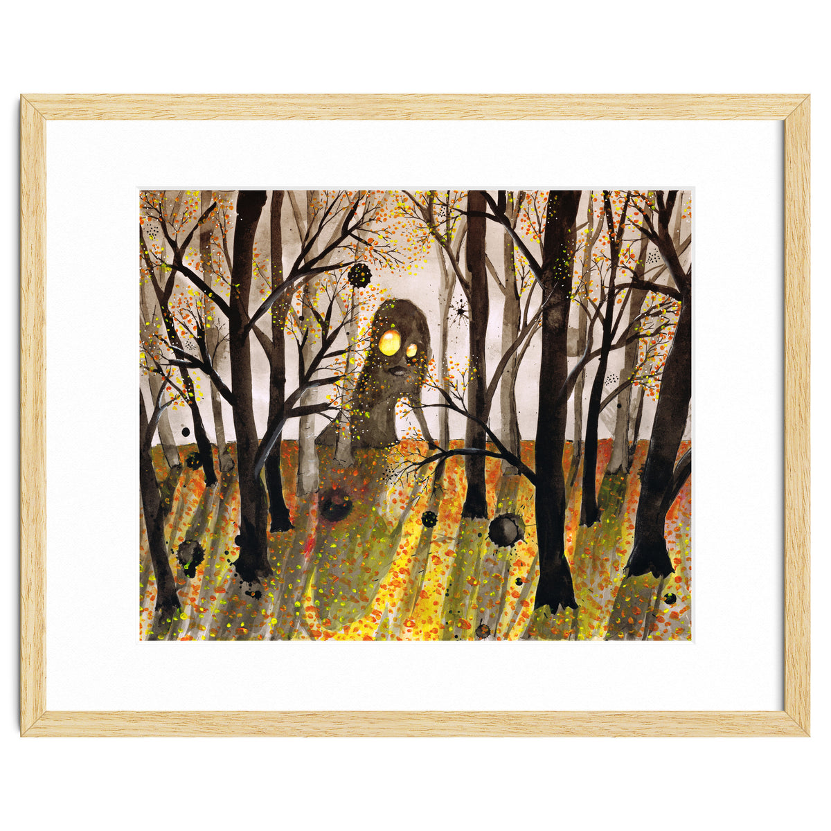 Monster in the woods