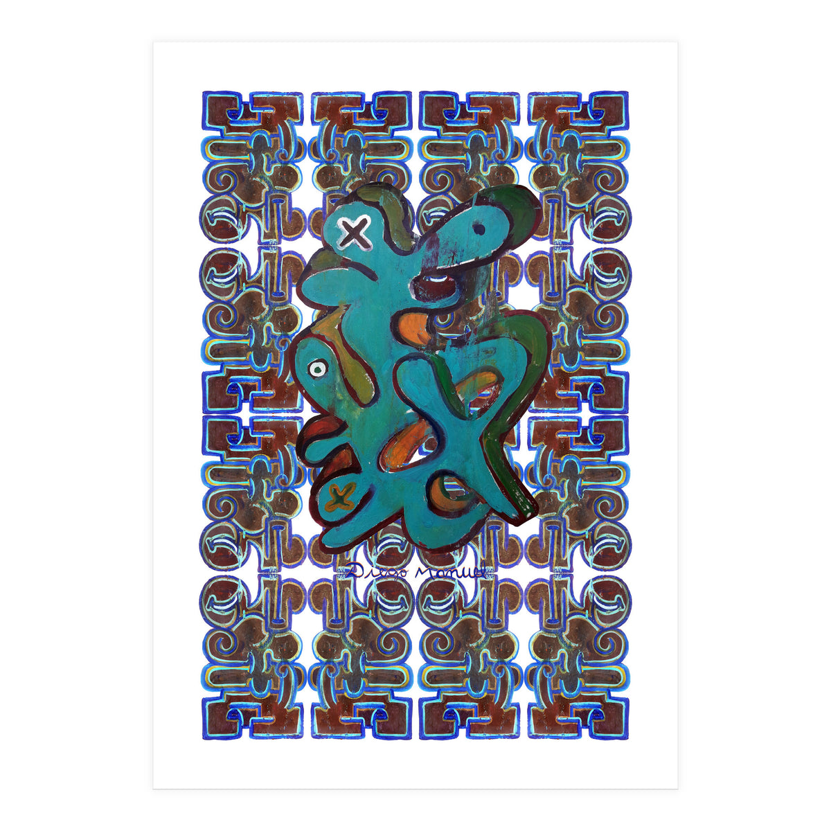 Garffiti 21 And 25 Tapiz C (Print Only)