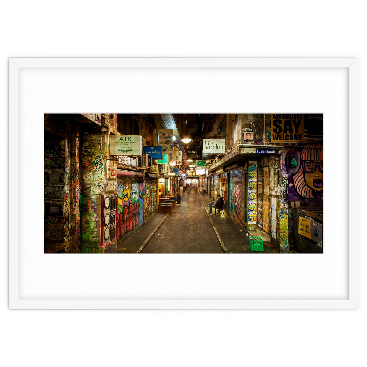 Centre Place After Dark