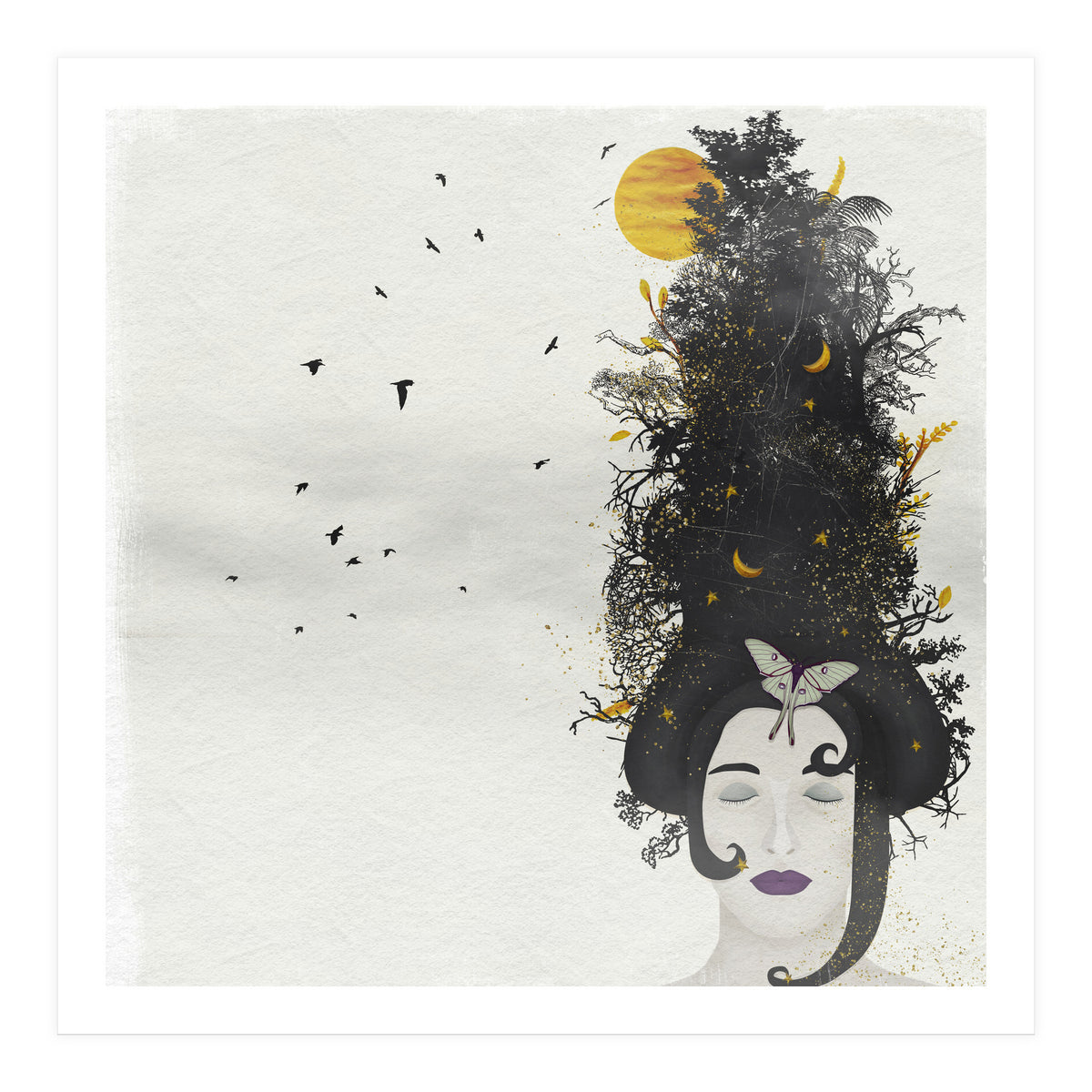 Rococo: The Black Queen (Print Only)