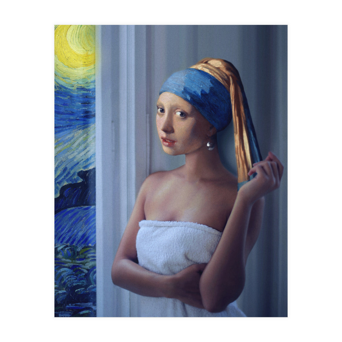 Starry Night Girl (Print Only)