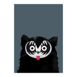 Doozal Cat Kiss (Print Only) thumbnail